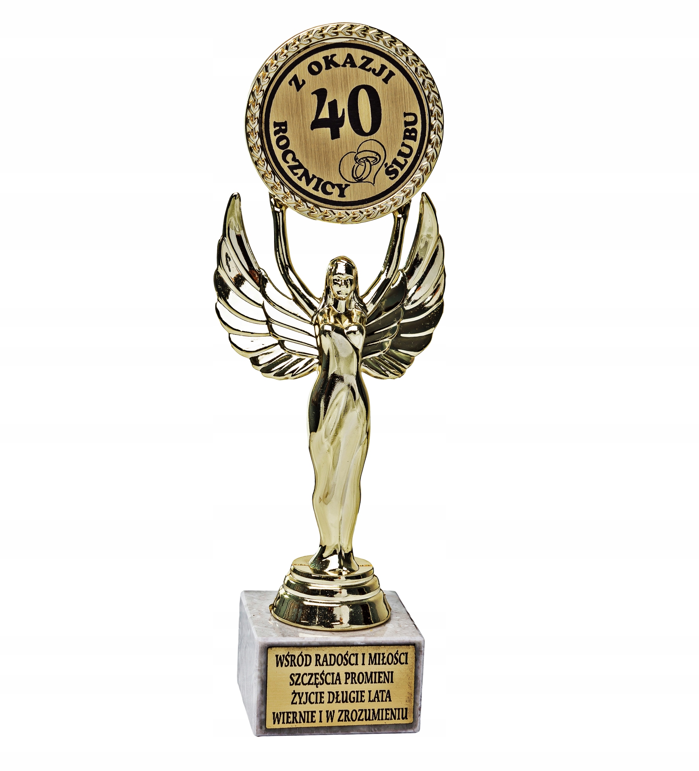 

Statuetka na 40 rocznicę ślubu