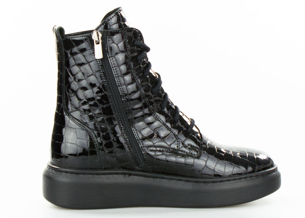 WORKERY PLATFORMY NA KOTURNIE KROKODYL SEMPRE 38 Rozmiar 38