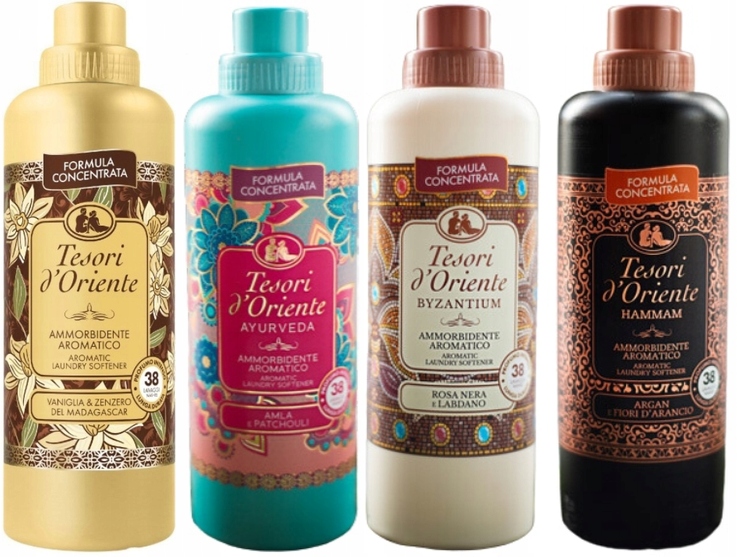 Levně Tesori d'Oriente Sada 4 krásných aviváží 760 ml Vabh