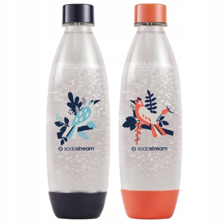 Lahve na vodu SodaStream Fuse Free Birds 2x1L