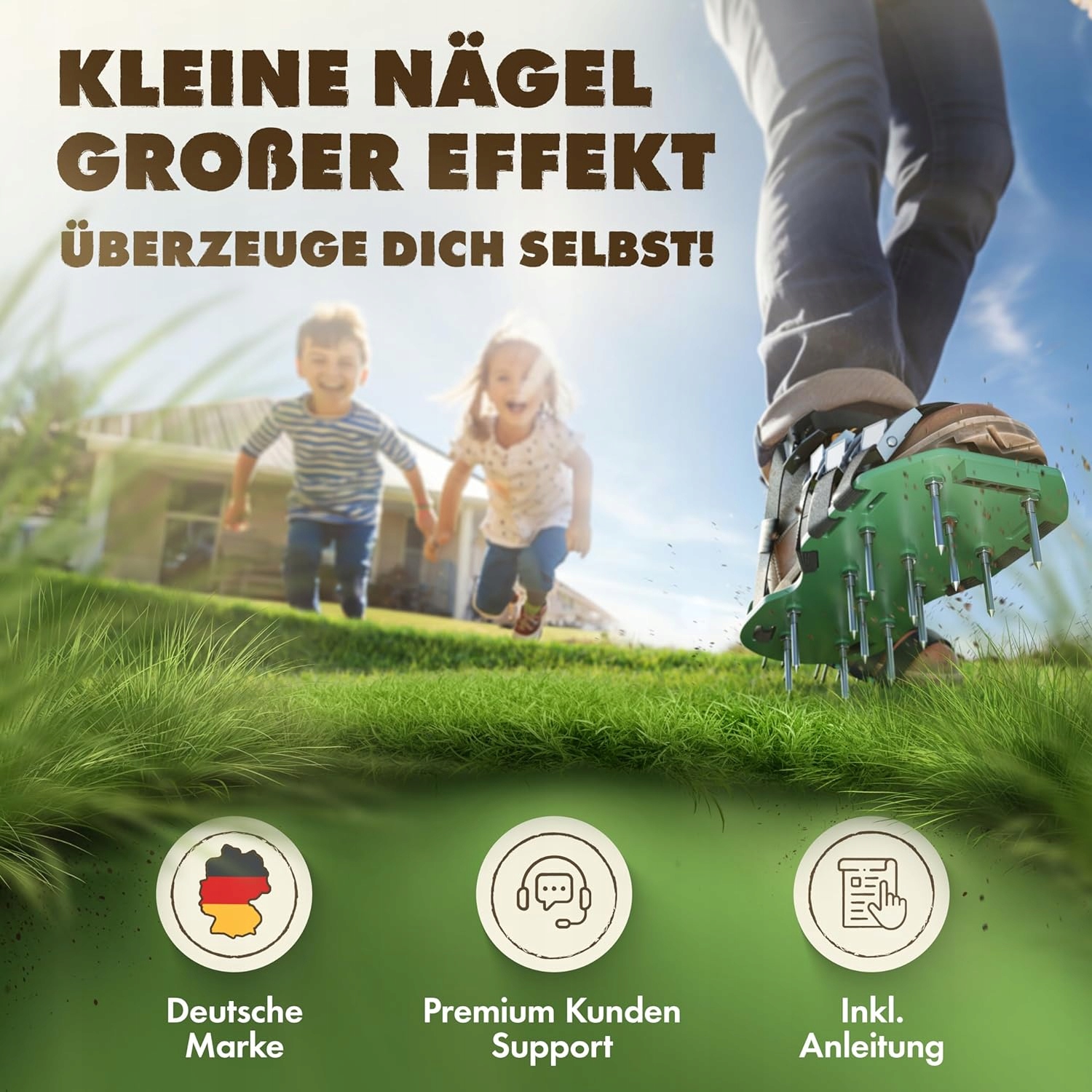 NAPOWIETRZACZ TRAWNIKA BUTY Z KOLCAMI SANDAŁY BUTY DO NAPOWIETRZANIA TRAWY Rodzaj aerator