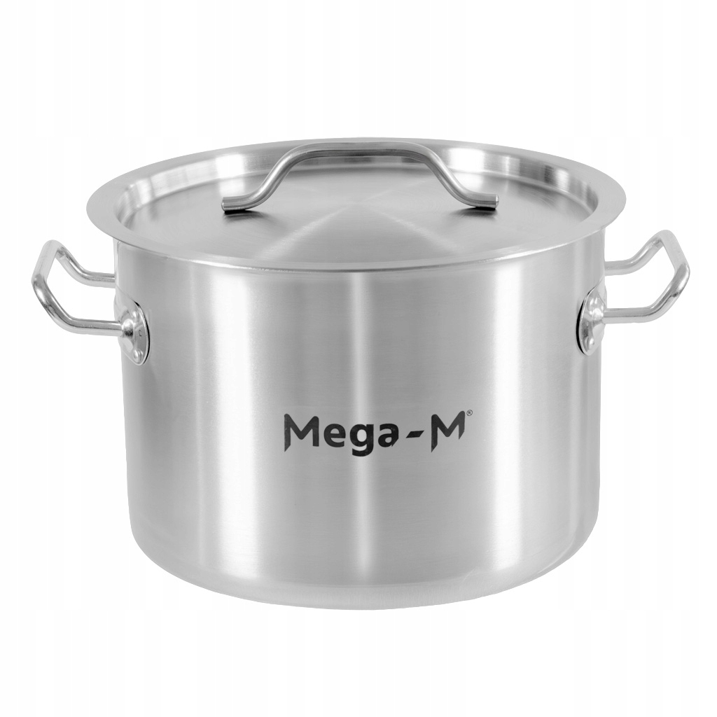Hrnec s poklicí 9L 25CM na indukci a plyn Mega-M Standard