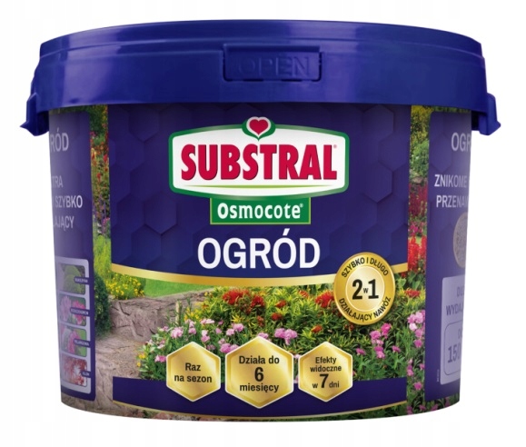 Substral Osmocote 2W1 Nawóz Ogród 4,5kg Długodziałający Uniwersalny