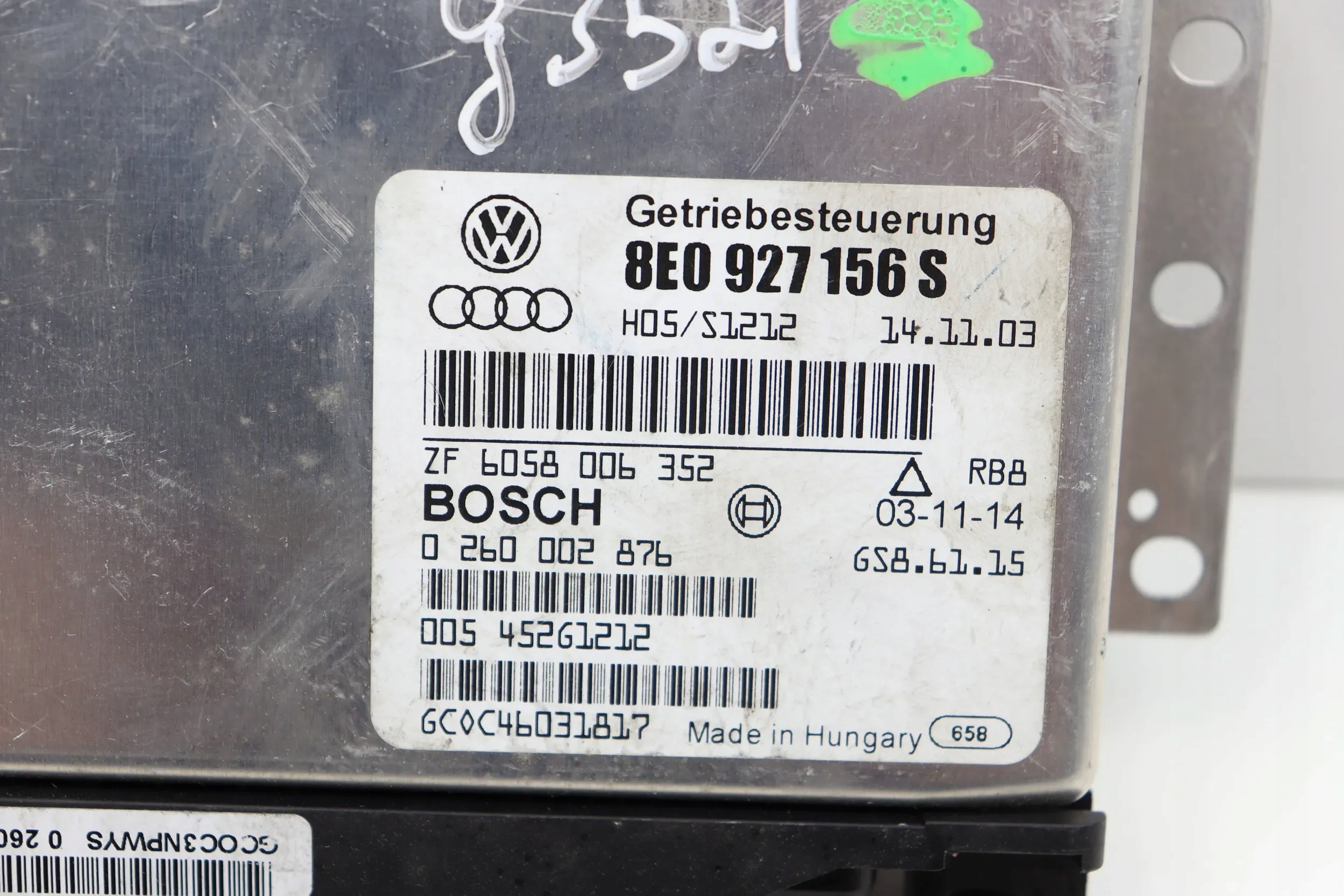 AUDI A4 B6 Bedienteil Getriebe getriebe AUTOMAT 8E0927156S 0260002876