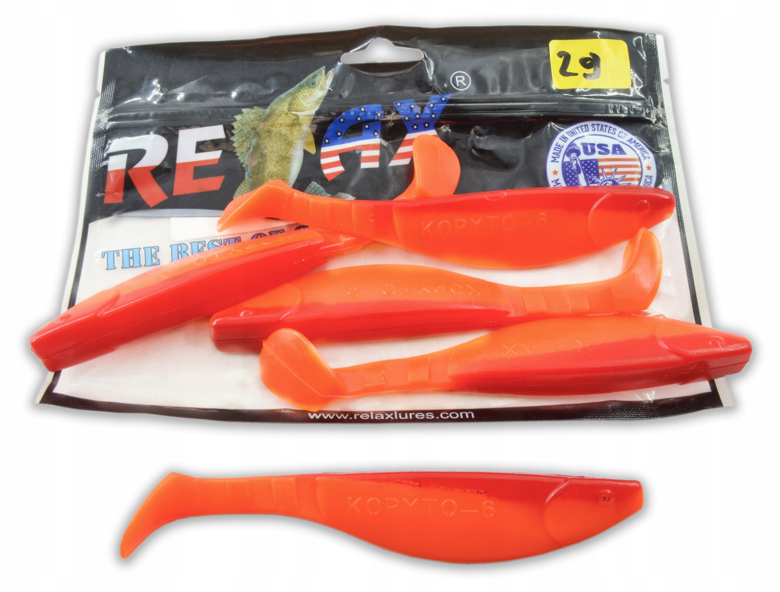 Relax Kopyto 6'' Guma Na Szczupaka 16 CM #1SZT