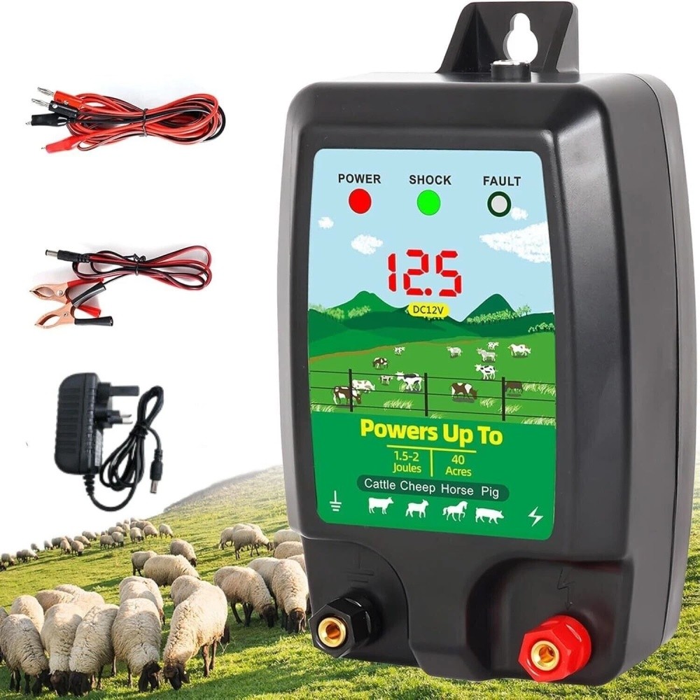 12 Kv Elektrické Ploty Pro Hospodářská Zvířata S Solární Energií