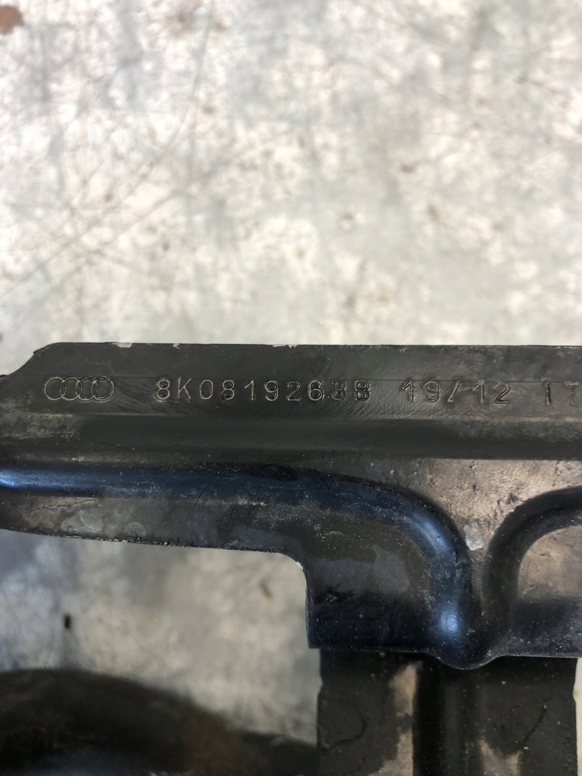 supplementary water pump AUDI A4 B8 8K0819263B