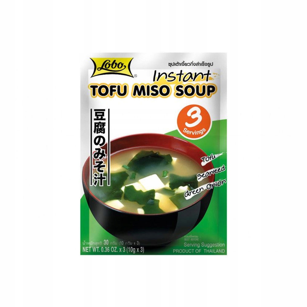 

Japońska Zupa Miso z Tofu Instant 30g Lobo