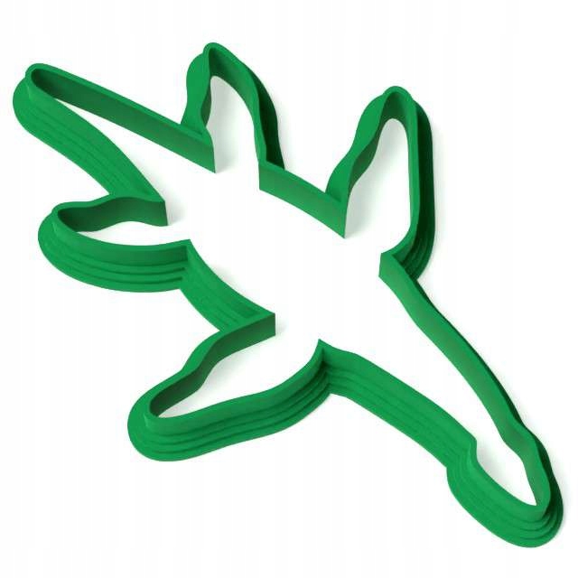 

Foremka zielona Dinozaur dino Do Ciastek cutter