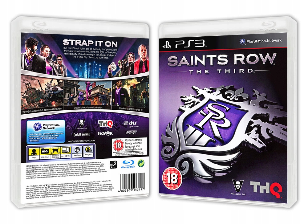 Saints Row The Third Ps3 - Niska cena na Allegro