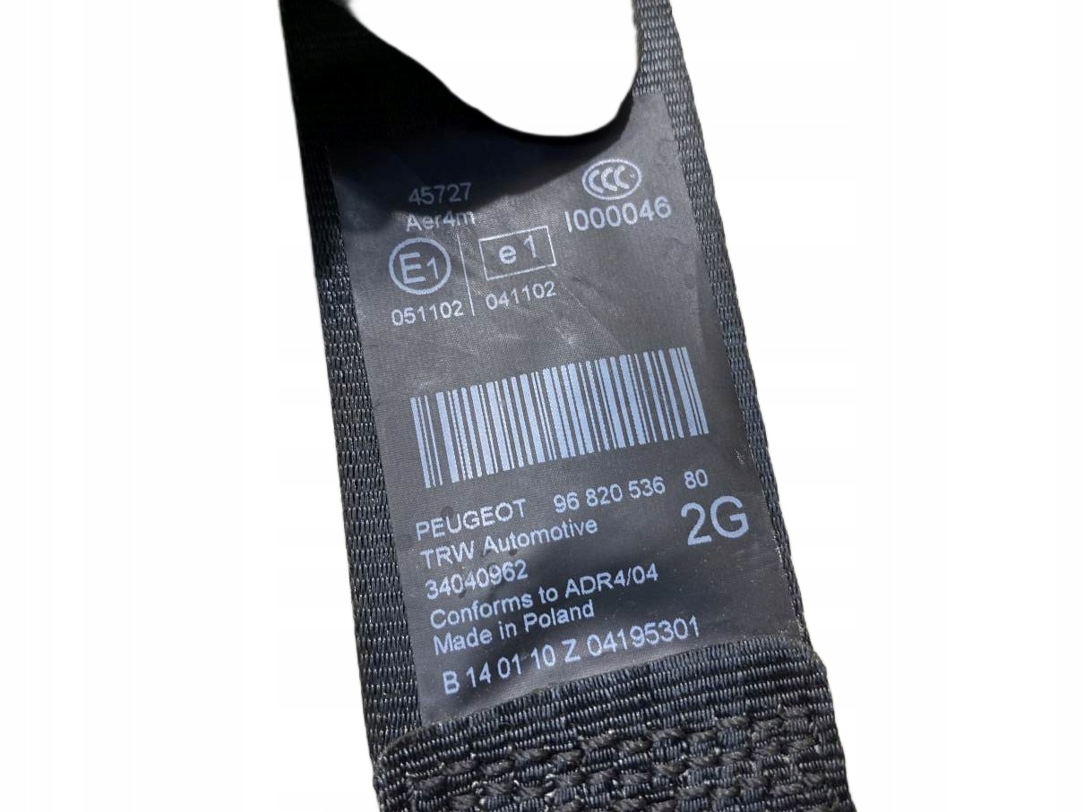Gurten Sicherheits links heck 2 RZAD 5008 und 9682053680
