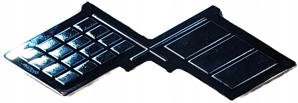 ZNACZEK LOGO EMBLEMAT LIGIER JS50 IXO FLEX SREBRNY STARSZE MODELE