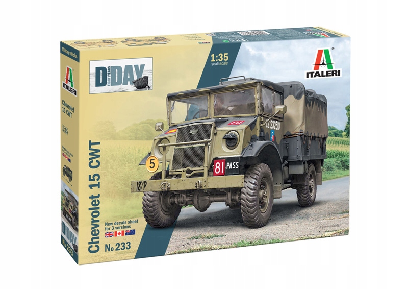 Model plastový Chevrolet 15 Cwt 1/35 Italeri 0233