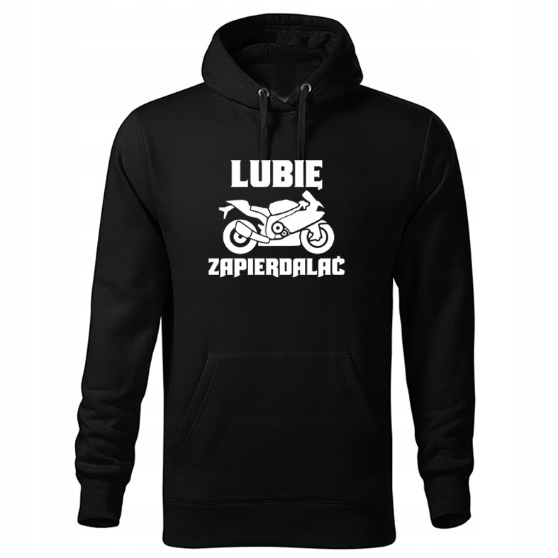 BLUZA Z KAPTUREM LUBIĘ ZAPIERDALAĆ L