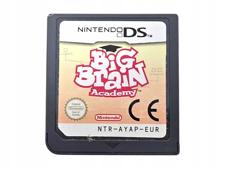 Big Brain Academy Nintendo DS pudełkowa