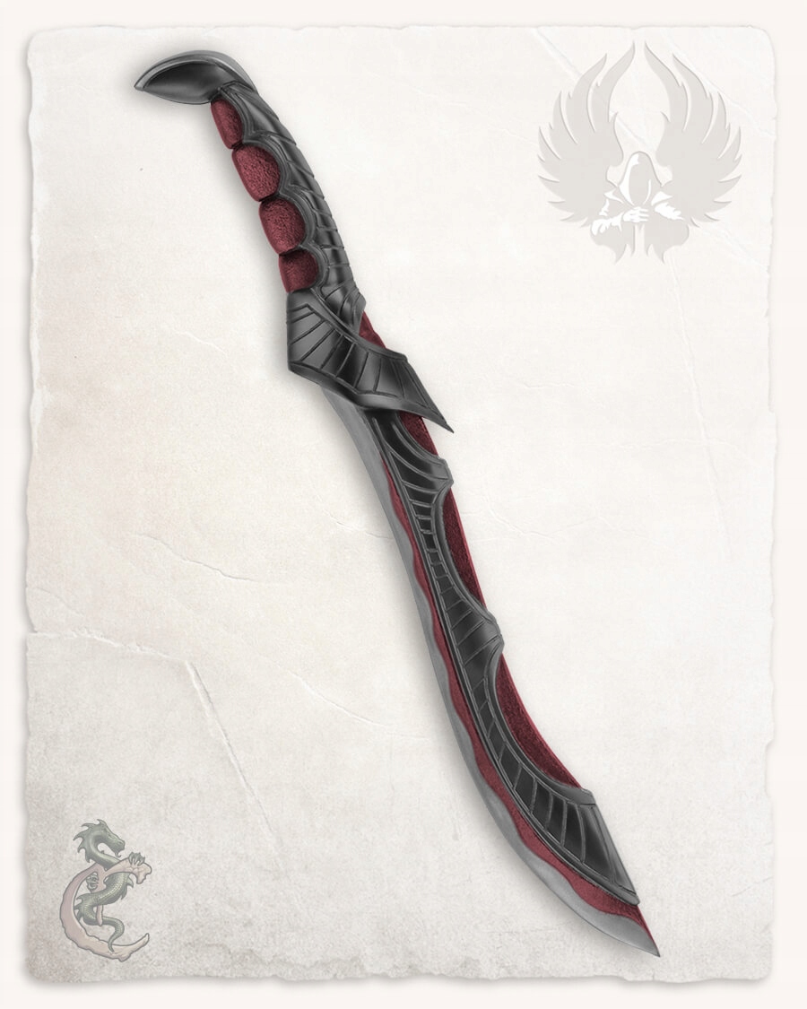 Dýka Duath Red Mister Zbraň Zbraň Pro Larp