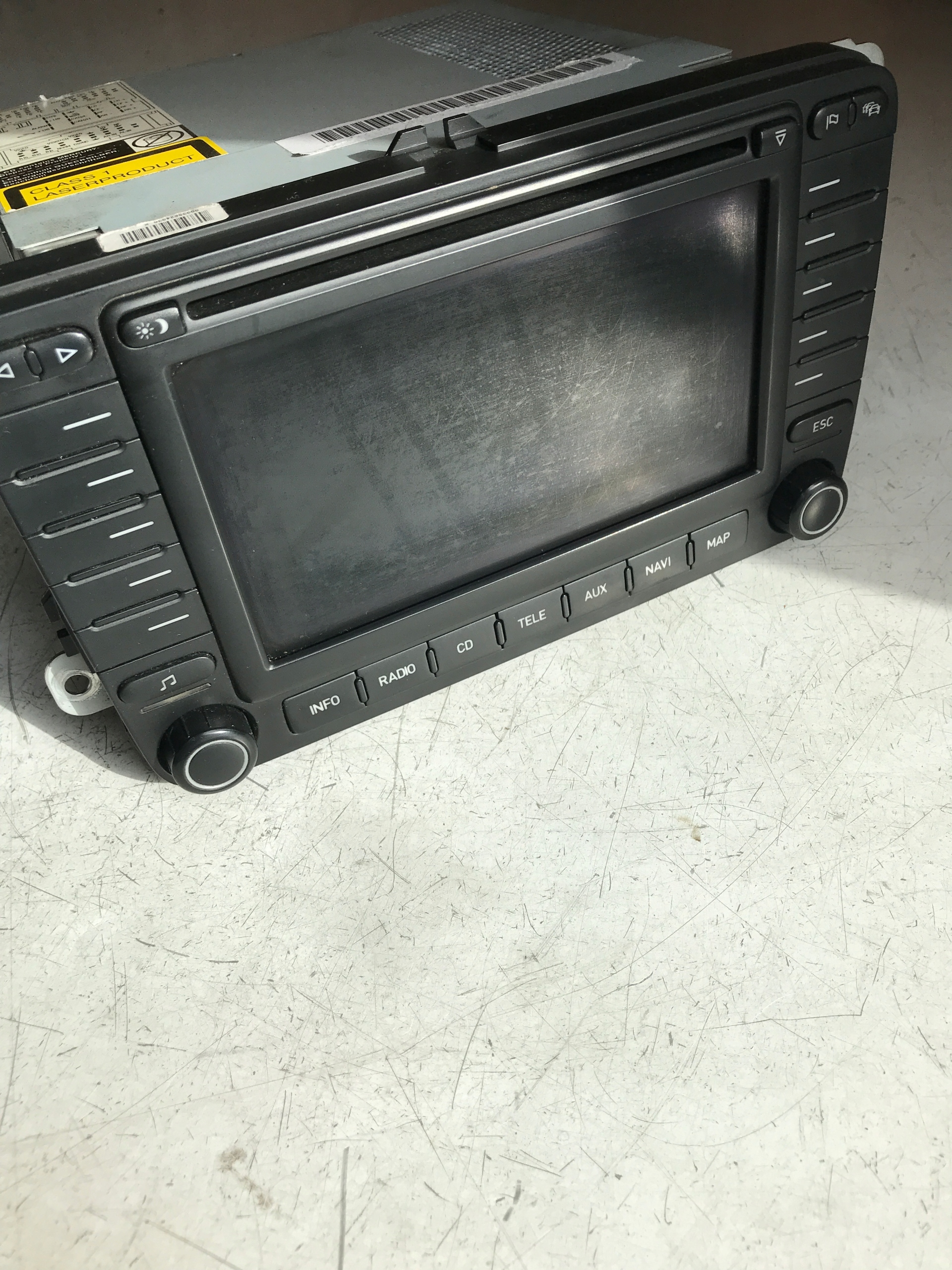 ORYGINALNE RADIO NAWIGACJA SEAT ALTEA 5P0035192A Part number 5P0035192A