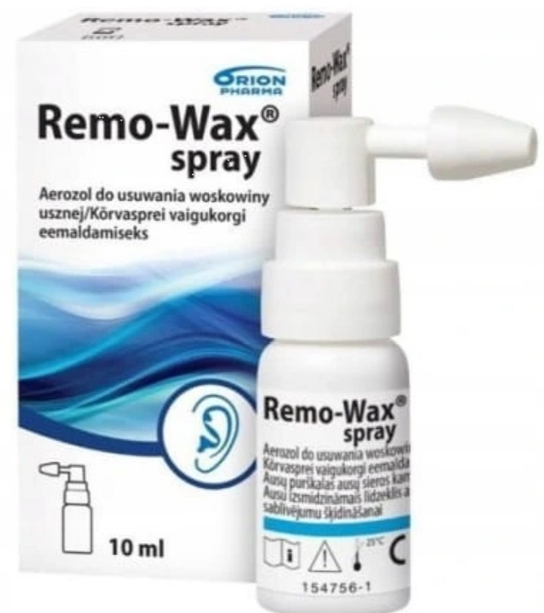 

Remo-Wax Spray 10 ml Usuwanie Woskowiny W Uszach