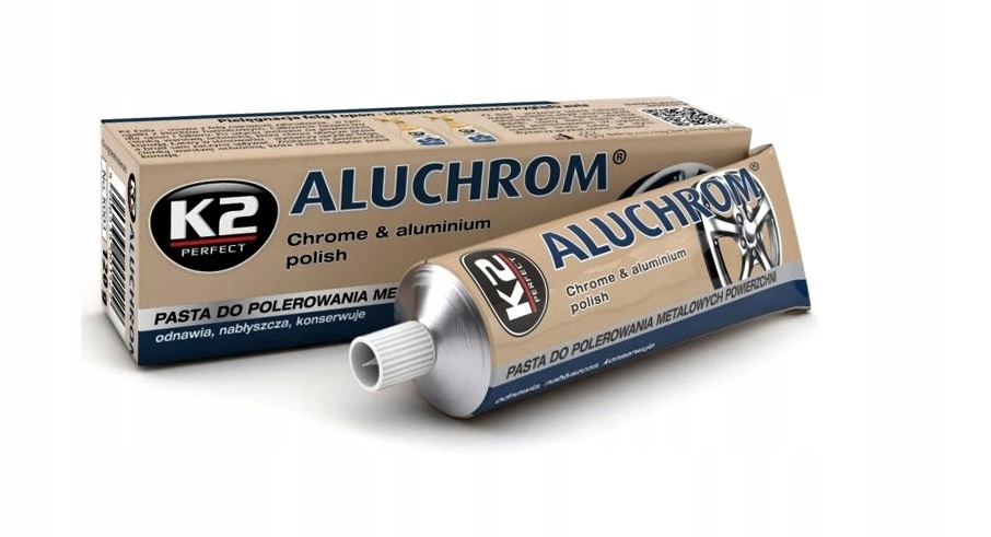 K2 Aluchrom 120 g Czyści i nabłyszcza