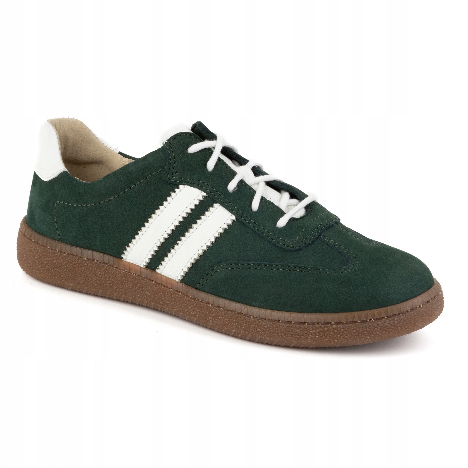 Dámské kožené polobotky tenisky Style 1259 zelené 38