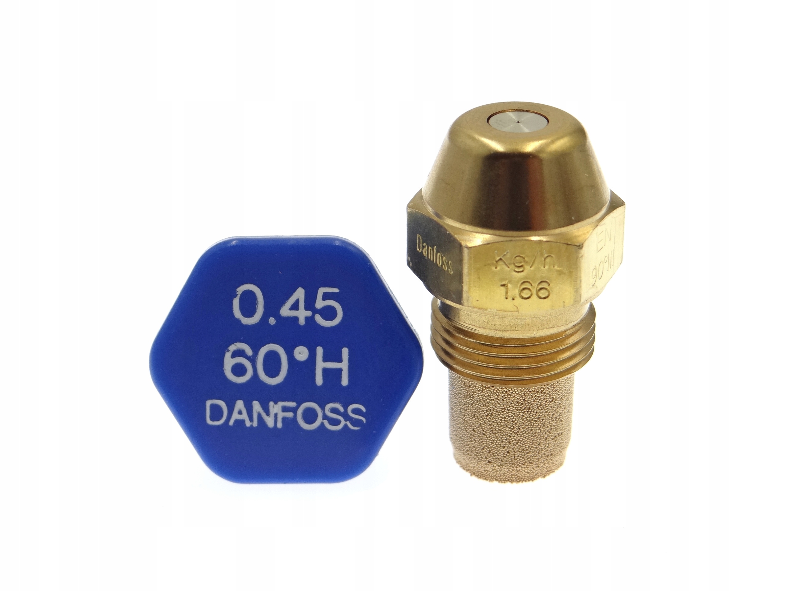 Tryska Danfoss pro olejové hořáky 0,45 USgal/h 60°H 1,66 Kg/h