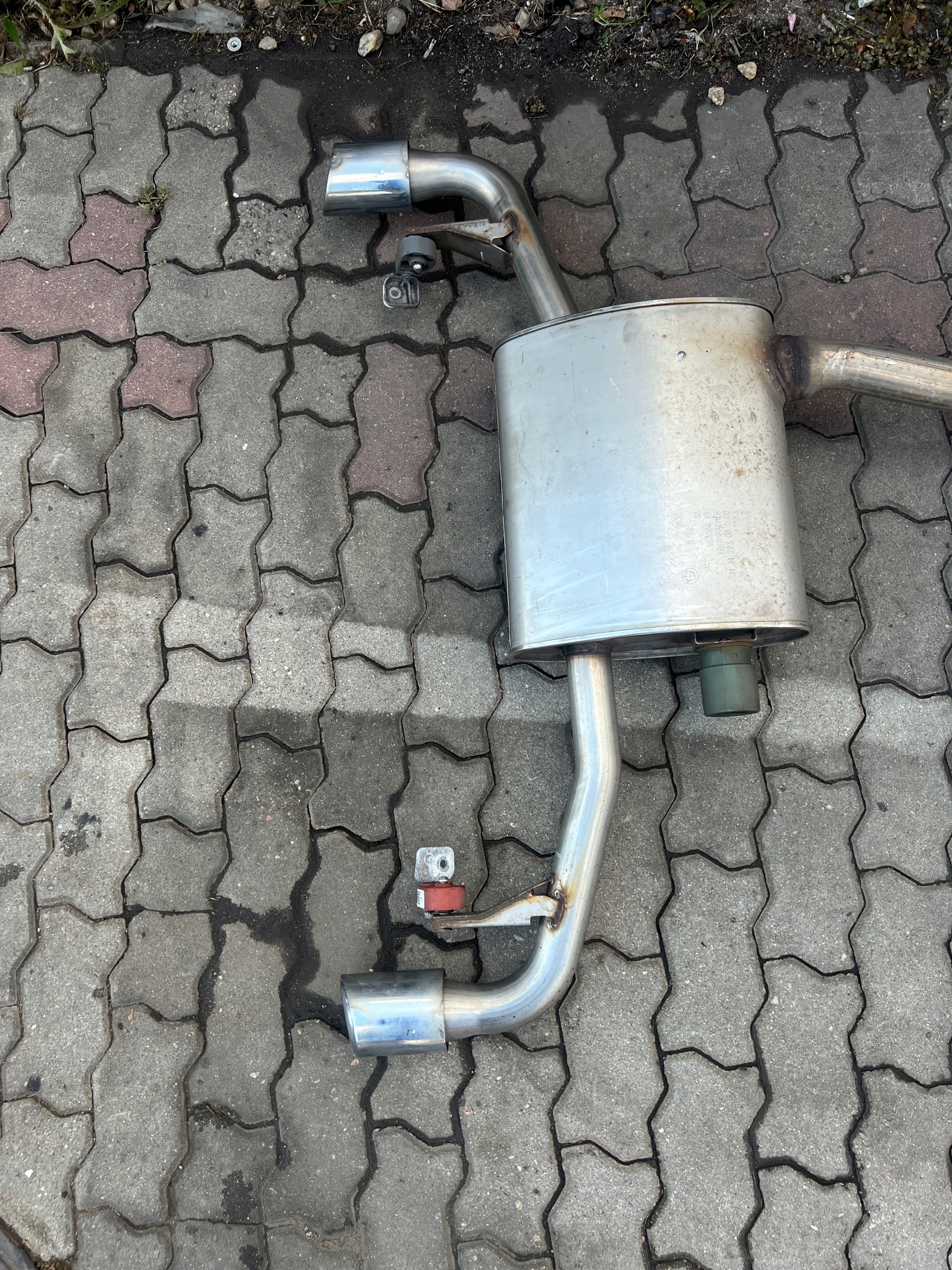 BMW G01 G02 X3 X4 Échappement TLUMIK Complet 20d B47