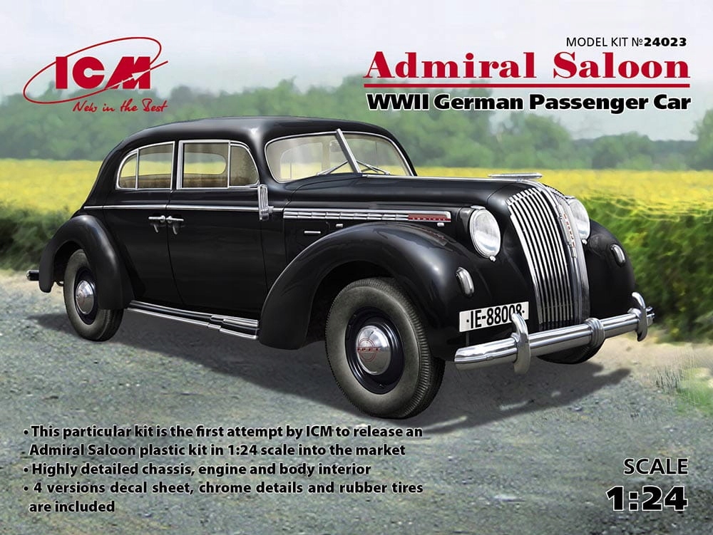 Admirál Saloon 1:24 ICM 24023
