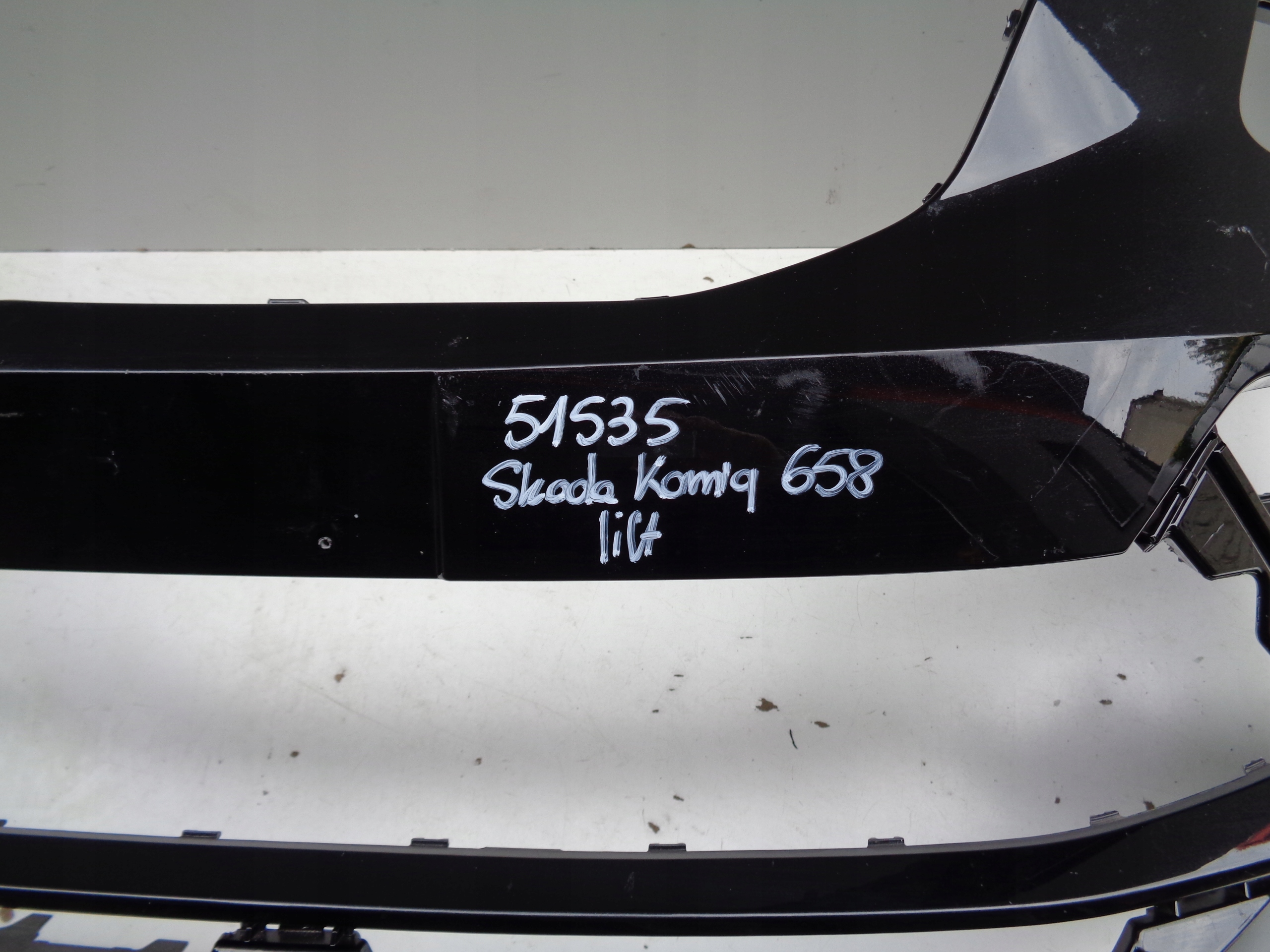 front bumper SKODA KAMIQ 658 23- LIFT NR 51535