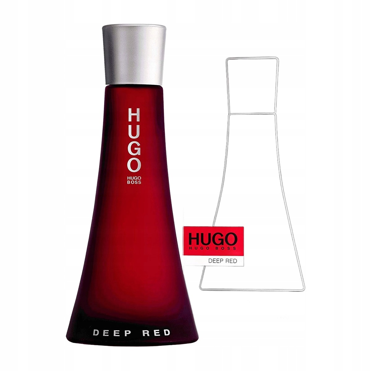 Perfumy Damskie Hugo Boss Deep Red Edp 90 ML