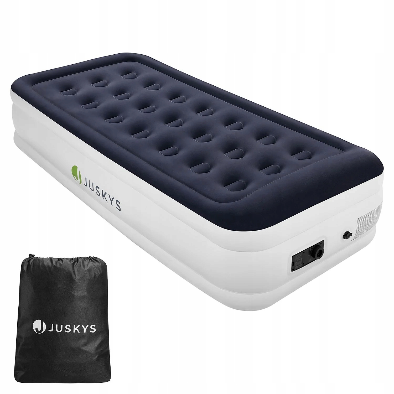 Materac Samopompujący Dmuchany Z Pompką Mata Łóżko 191 x 91 x 44 CM Sapri M