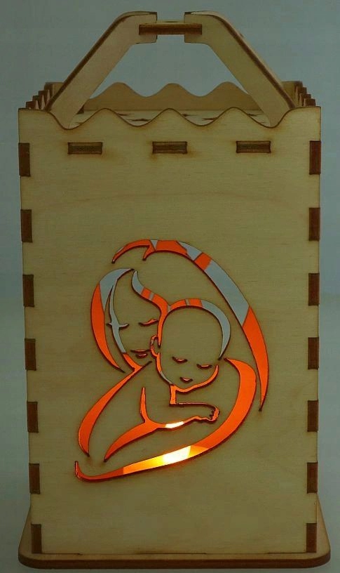 LAMPKA RORATY WITRAŻ Lampion ADWENTOWY + BATERIE Rodzaj lampion