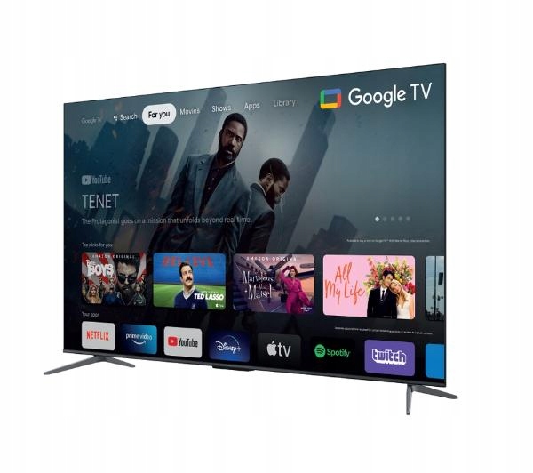 Telewizor QLED TCL 55C649 55'' 4K UHD HDR Google TV Marka TCL