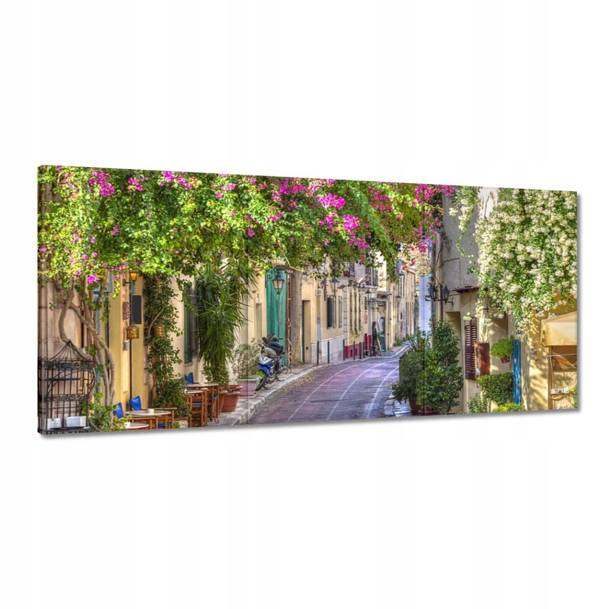 Obrazy 210x100 Grécka ulička Plaka
