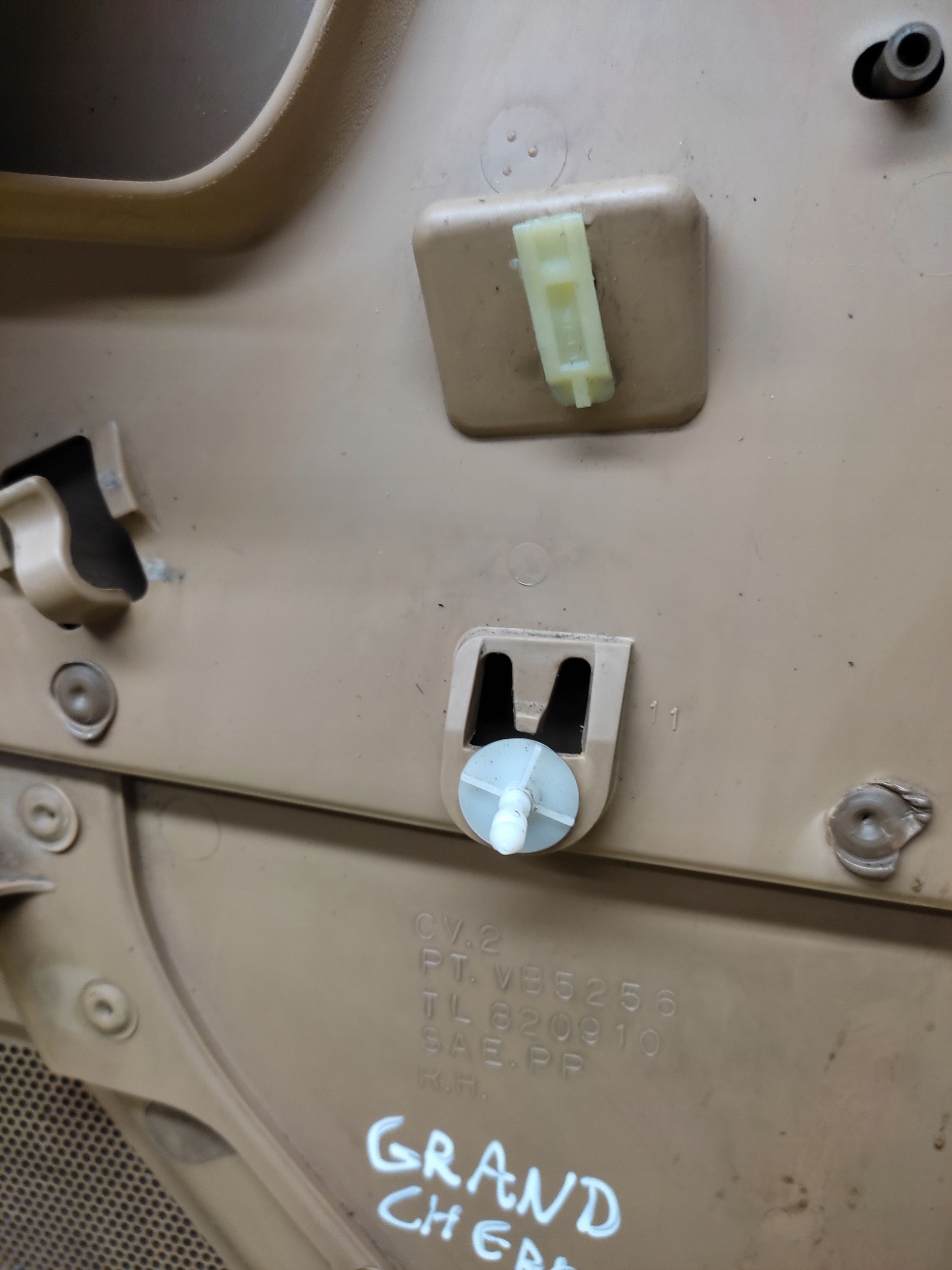 JEEP GRAND CHEROKEE WJ upholstery door right front