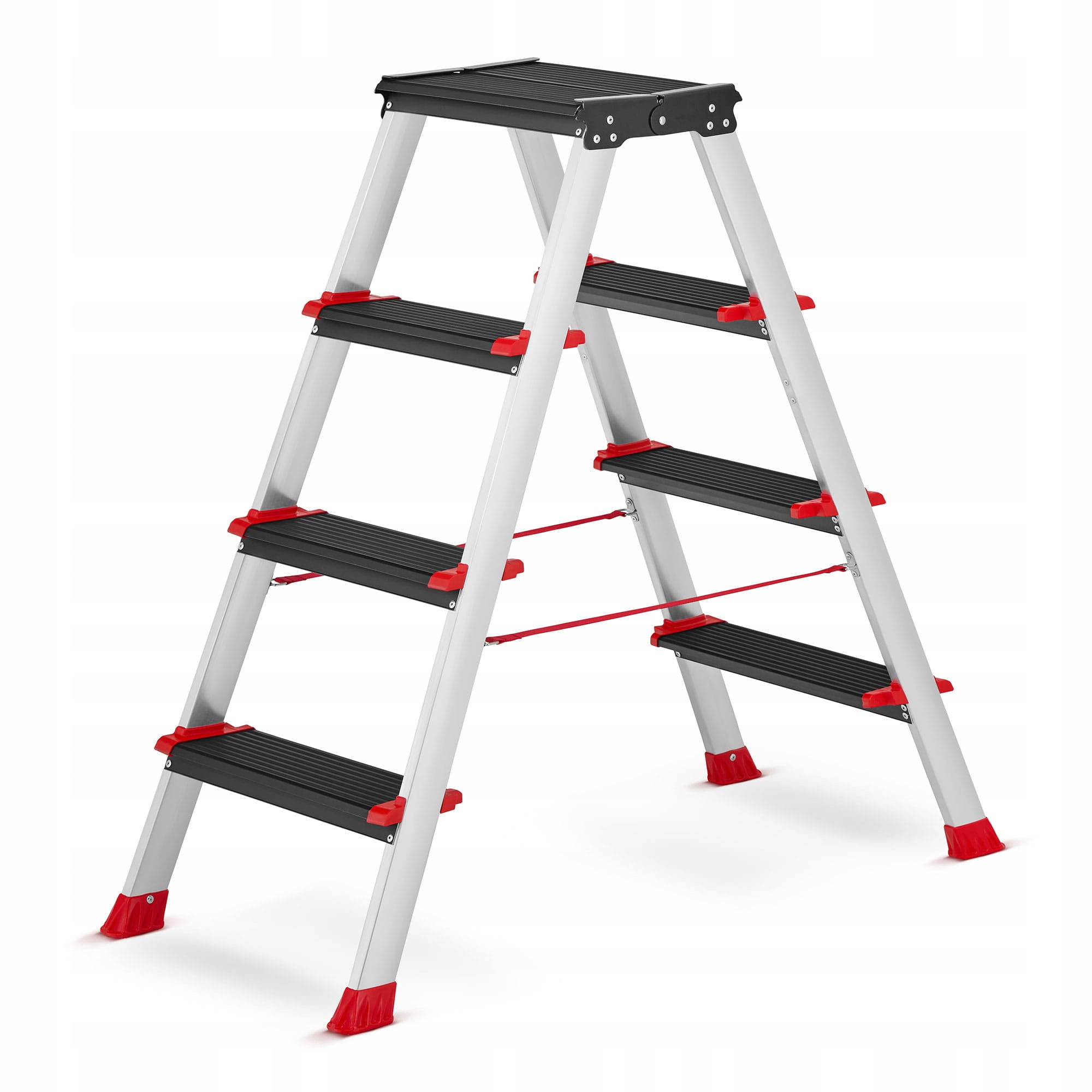 Drabina aluminiowa profesjonalna dwustronna składana HIGHER 2x4 - 3 m — 16