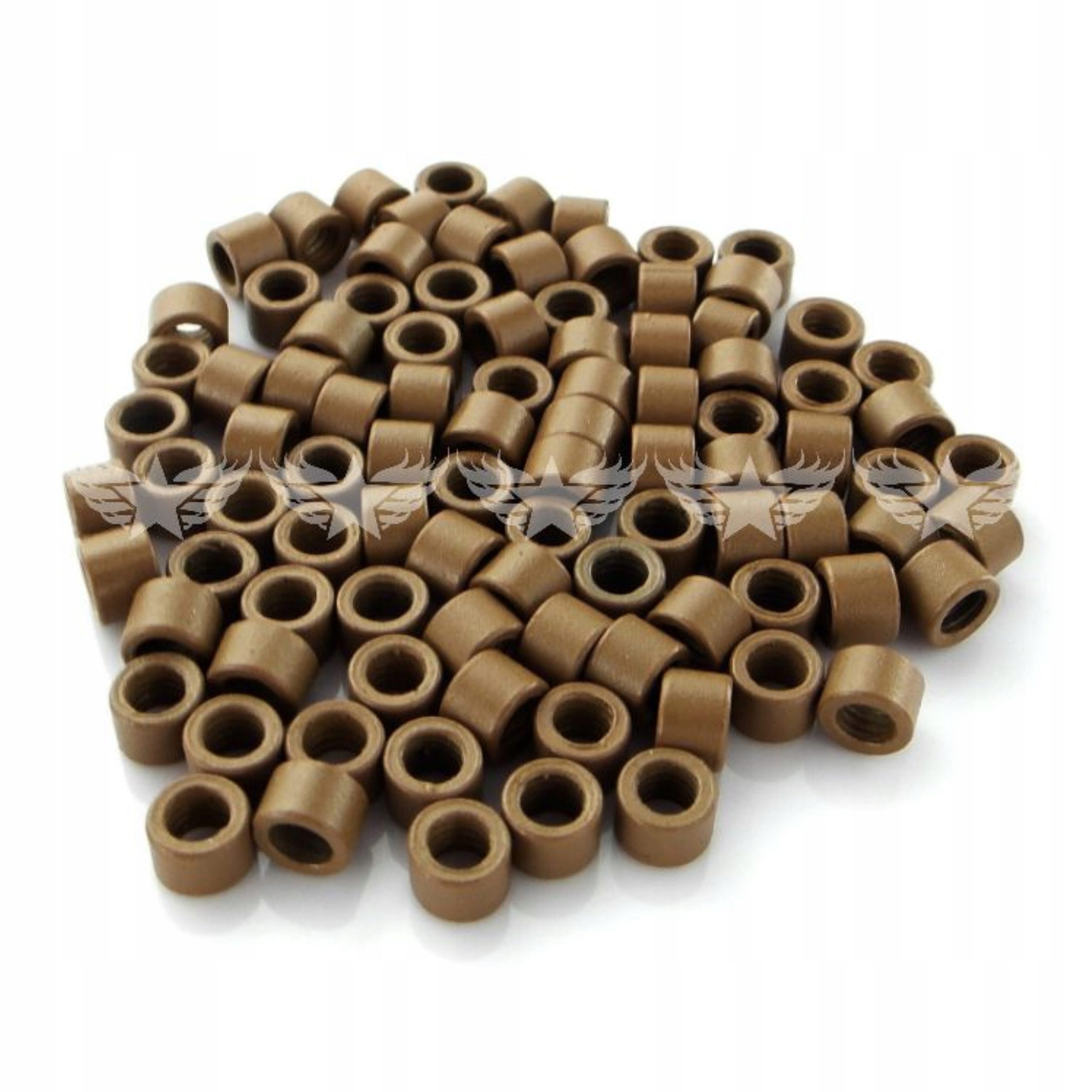 Ringi Mikroringi z gwintem 100 sztuk -M- c. blond