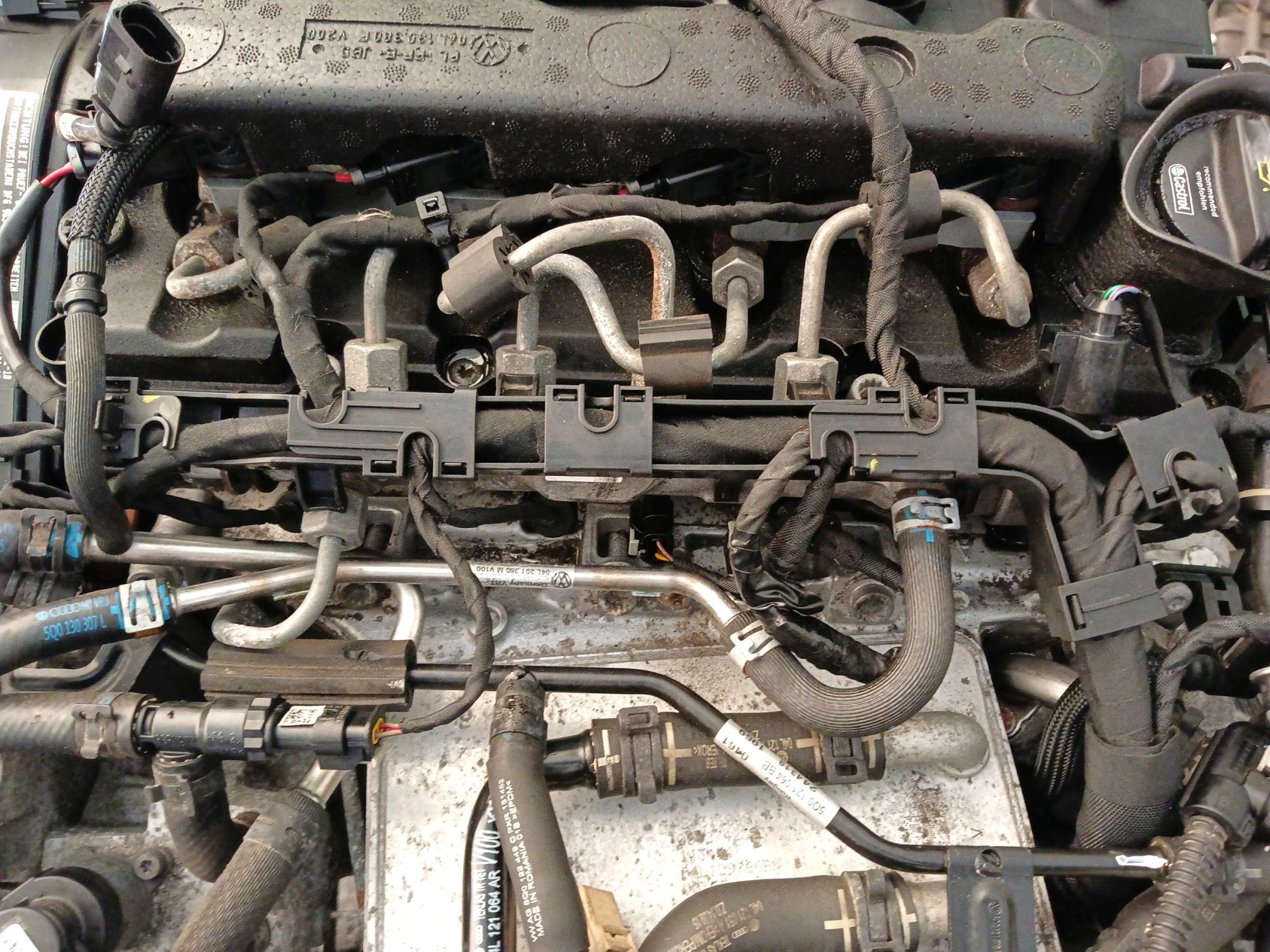 engine complete VW PASSAT B8 2.0 TDI 150KM 110kW DFGA 124 thousand
