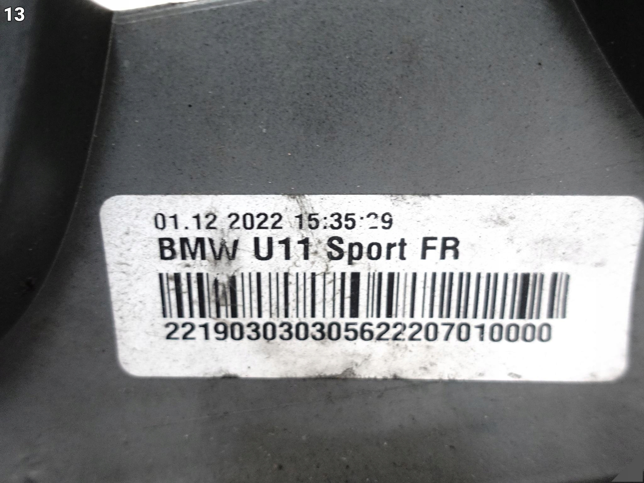 BMW X1 U11 m-packet / MSP 22- nárazník BUMPER předek + mřížka *PDC/ICAM*