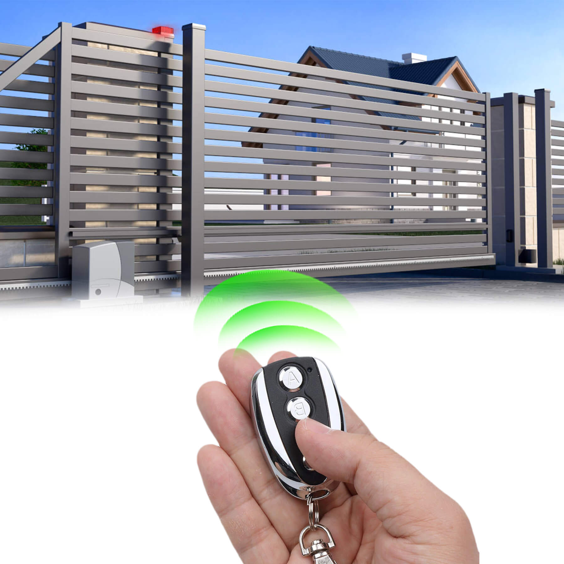 PILOT SAMOKOPIUJĄCY DO BRAMY ALARMU UNIWERSALNY Marka Retoo