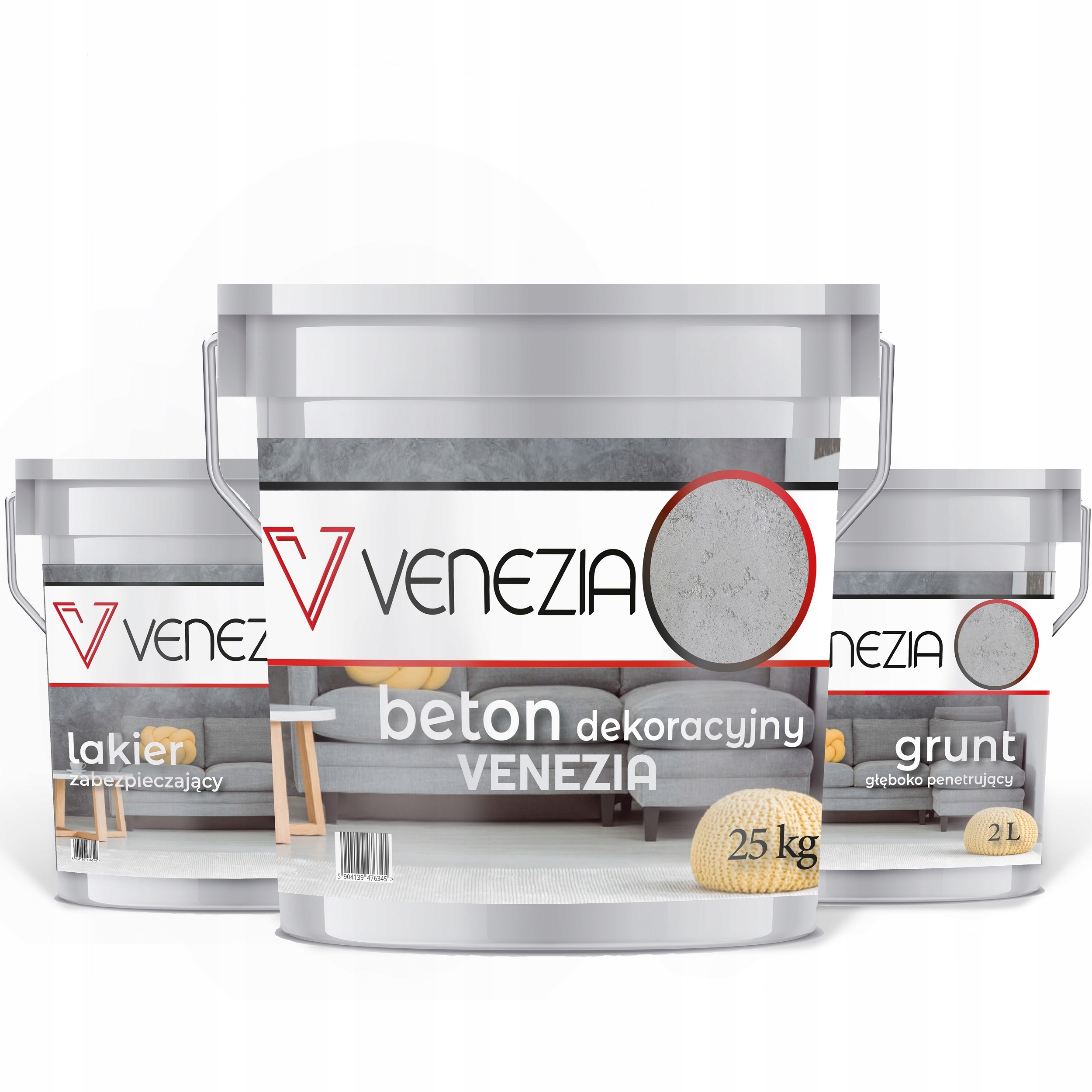 Taliansky Betón Architektonický Dekoratívny Omietok Sada Do 25 m2 Vvenezia