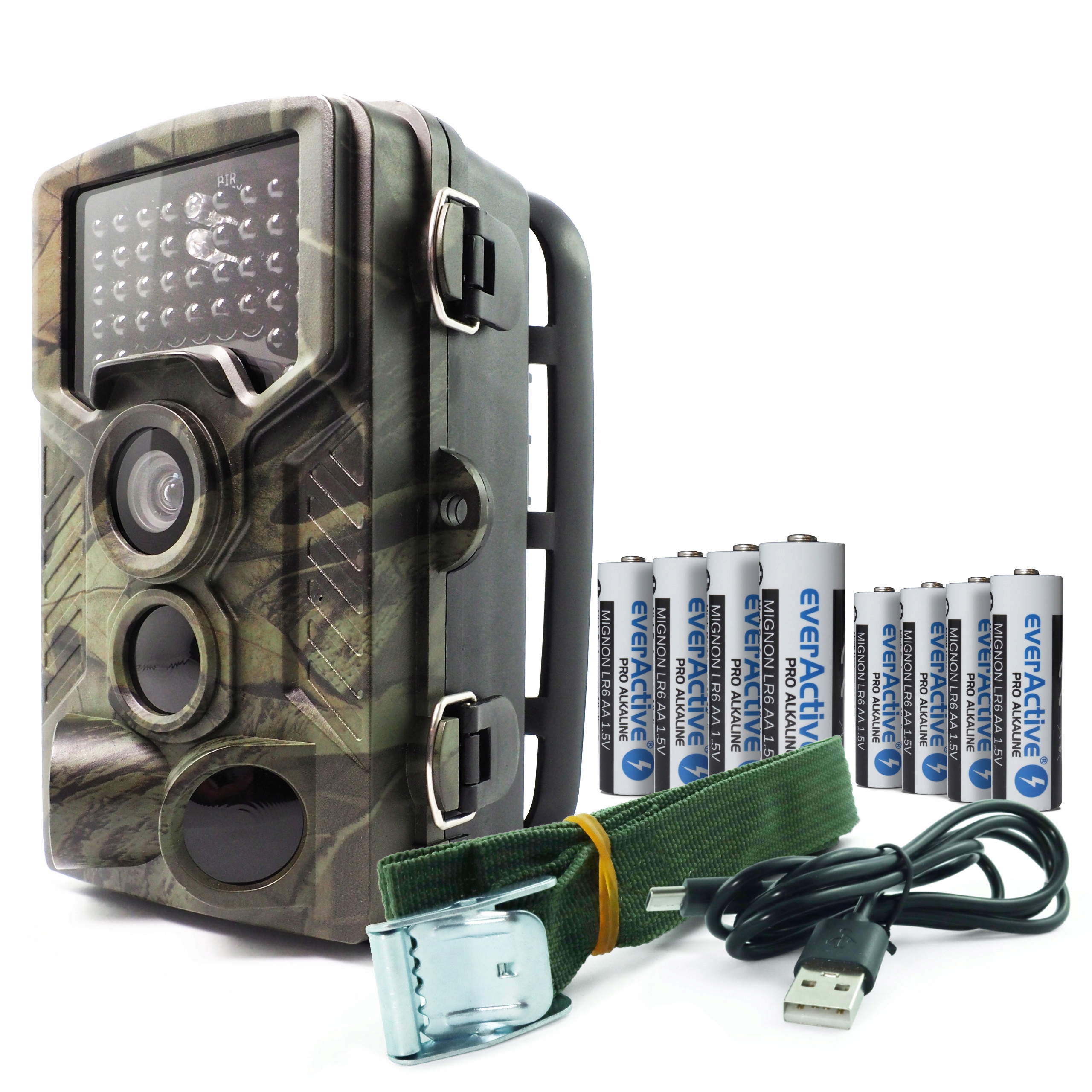 Lesní kamera Fotopast HC800A Full Hd 42 Ir diody Usb-C 24mpx
