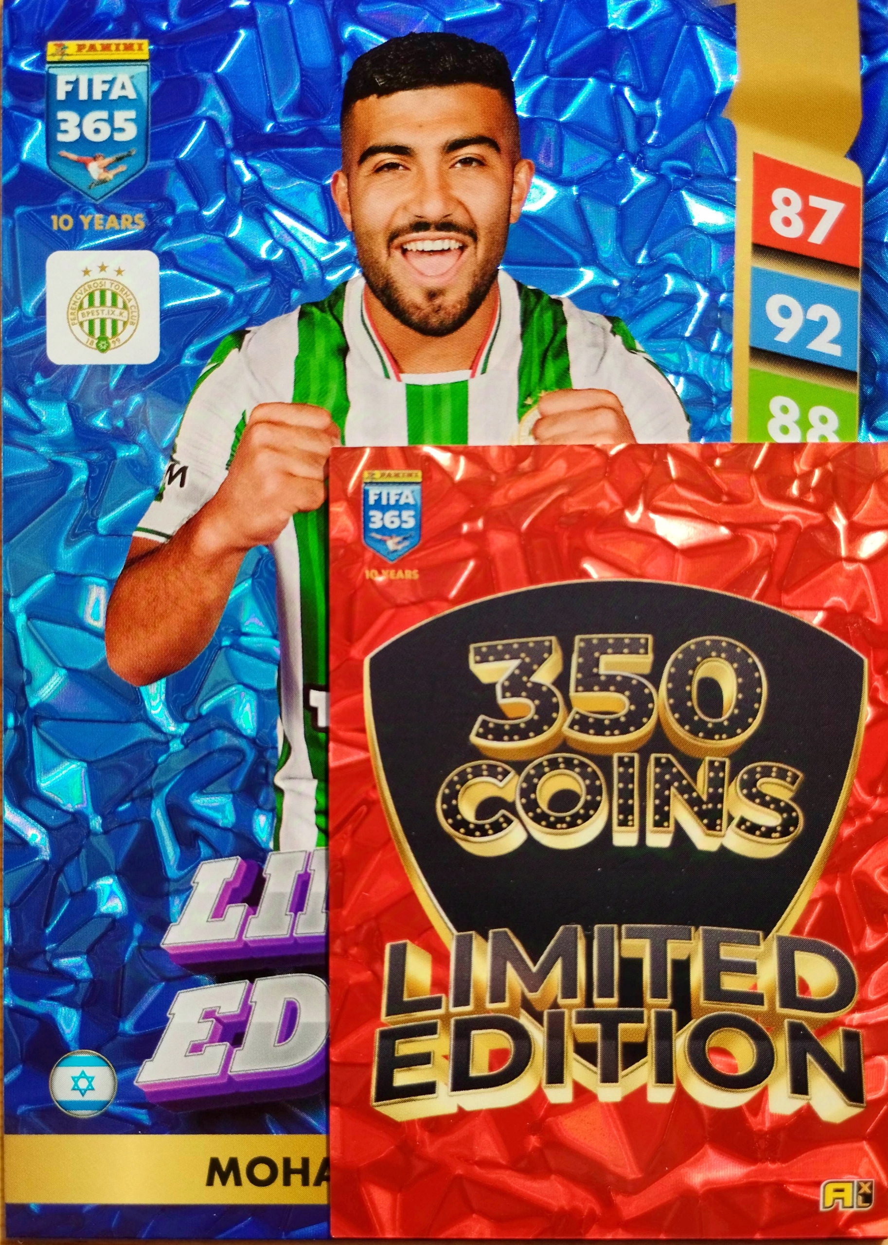 Panini Fifa 365 2025 Limited XXL Mohammed Abu Fani Ferencvarosi Tc