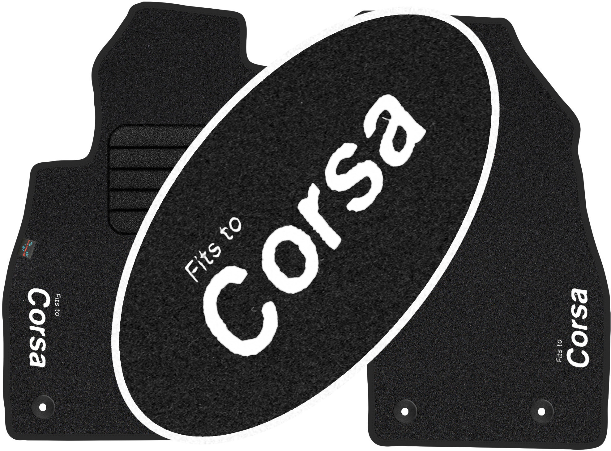 

Opel Corsa D 2006-2014 Dywaniki z Haftem