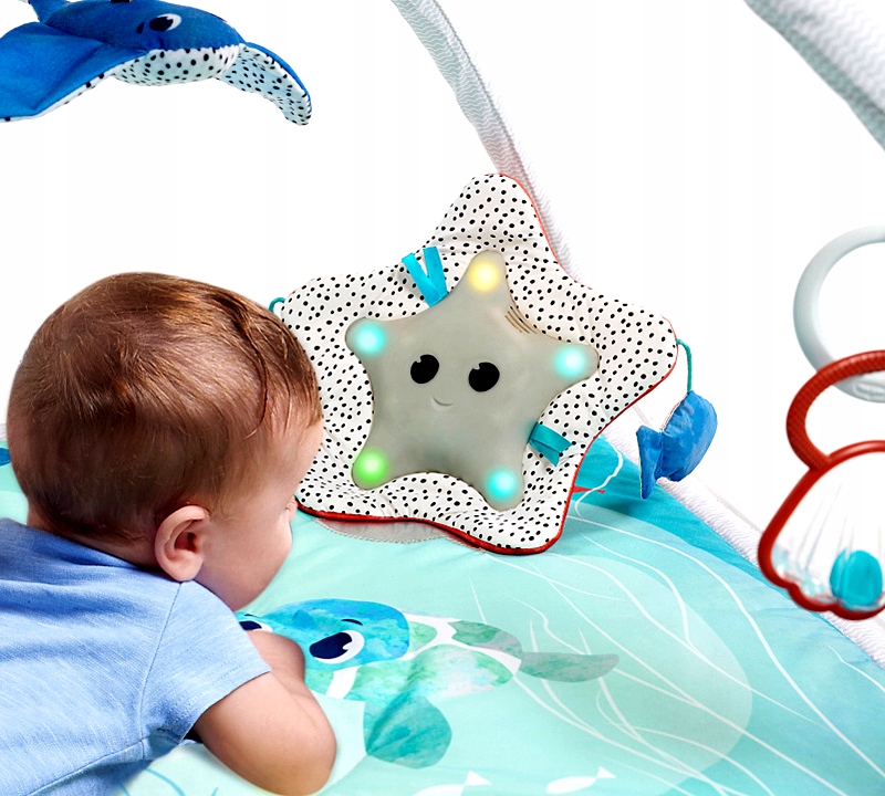 TINY LOVE INTERAKTYWNA MATA EDUKACYJNA Z KARUZELKĄ Wiek dziecka 0 +