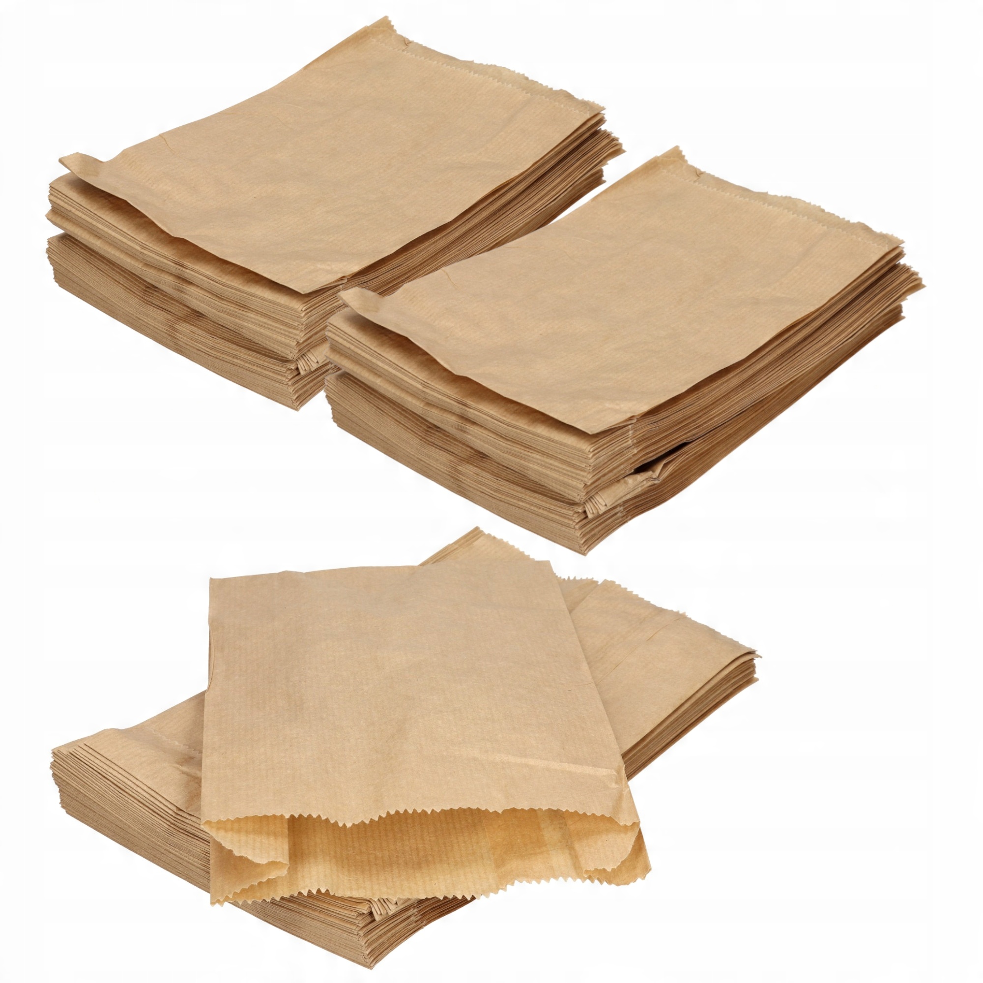 

Torebki torby papierowe 15x25x6 brązowe 250 szt.