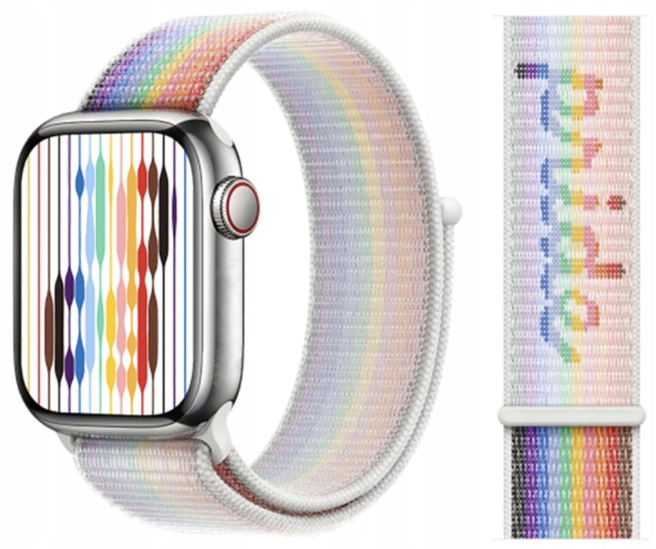 

Pasek Opaska Do Apple Watch 42 44 45MM Nylon Pride