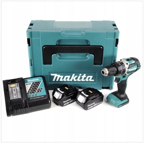 Makita DHP484RFJ Wiertarkowkrętarka 18V 2x3Ah