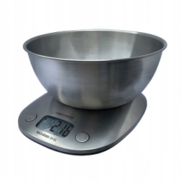 Trwały waga kuchenna z misą 5kg Lychee Esperanza EKS008