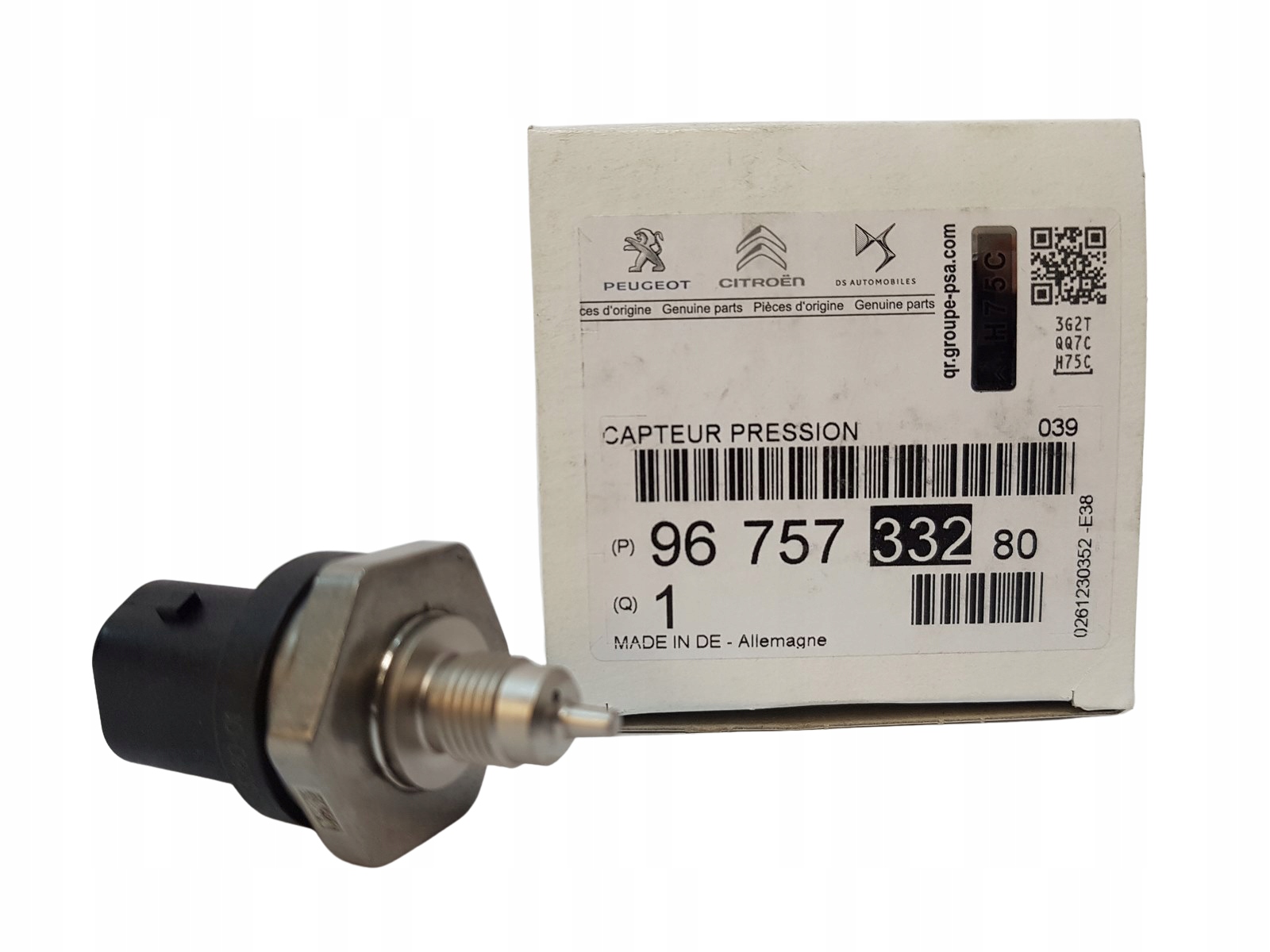 9675733280 - ОРИГІНАЛЬНИЙ ДАТЧИК ТИСКУ / ТЕМПЕРАТУРИ МАСЛА