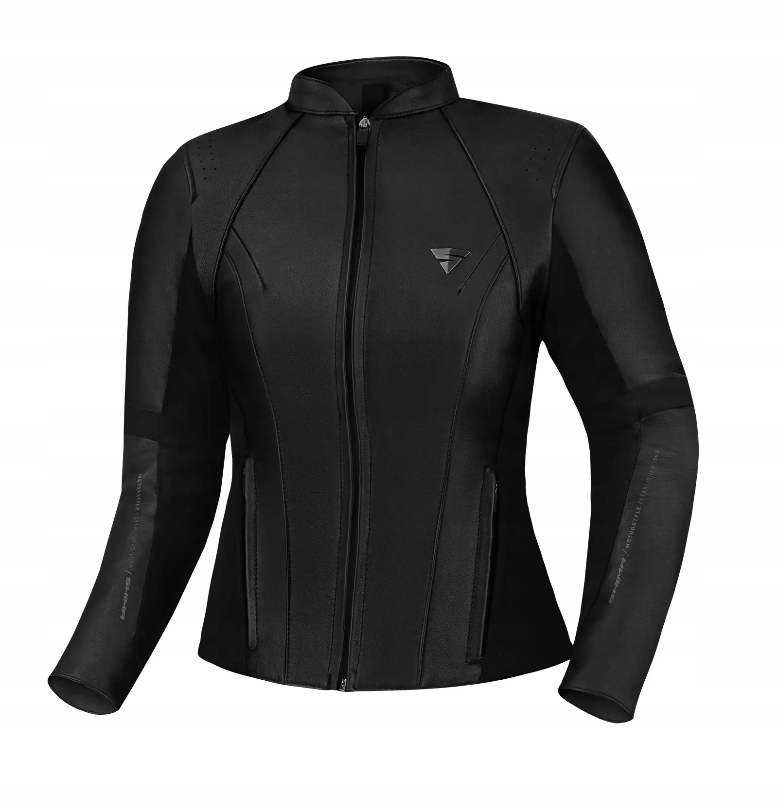 Shima Monaco 2.0 Black Kožená moto bunda
